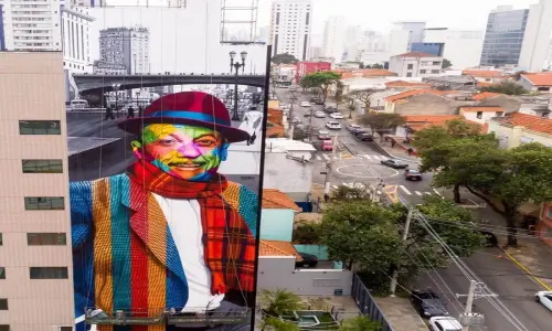 Mural Adoniran Barbosa de Eduardo Kobra 2018