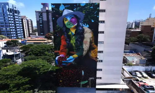 Mural Colheita de Eduardo Kobra 2022