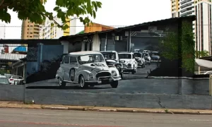 Mural Corrida de Carros de Eduardo Kobra 2012