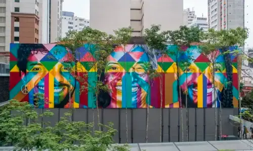 Mural Etnias de Eduardo Kobra 2018
