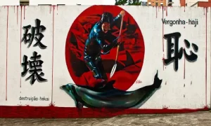 Mural Mar da Vergonha de Eduardo Kobra de 2011