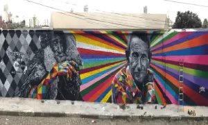 Mural O Condicionado de Eduardo Kobra 2015