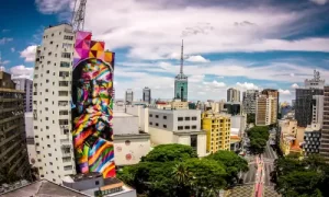 Mural Oscar Niemeyer de Eduardo Kobra 2013