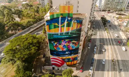 Mural Sena A Lenda do Brasil de Eduardo Kobra 2015